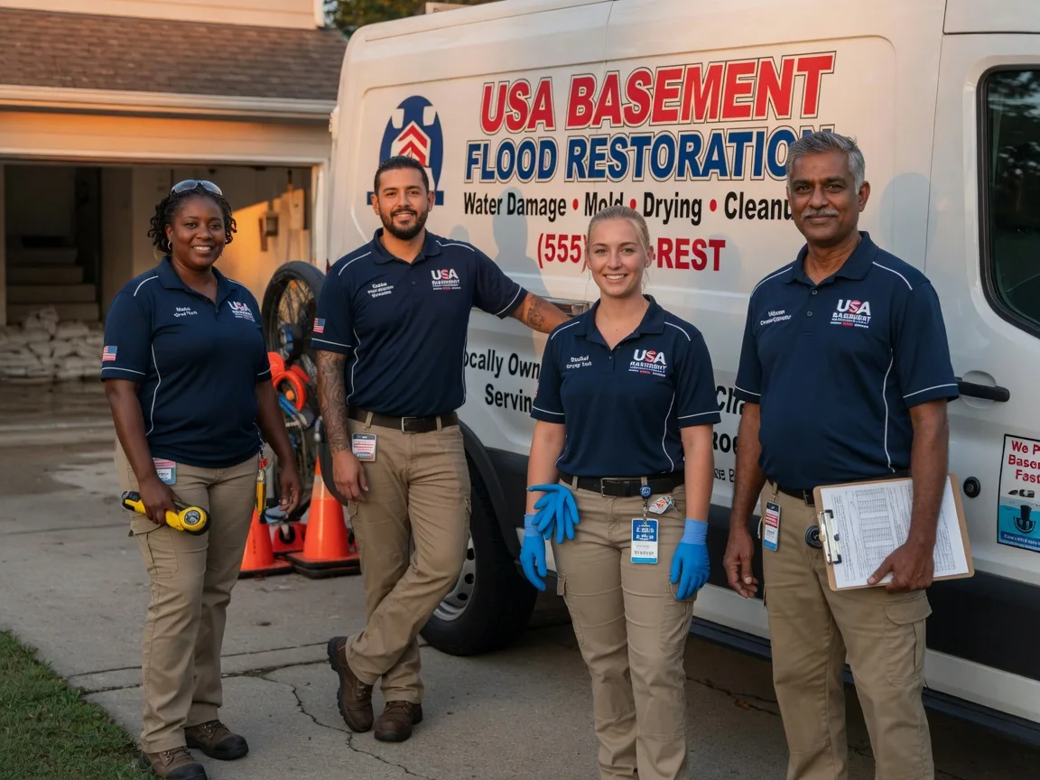 Basement Flood Cleanup company in La Belle, MO